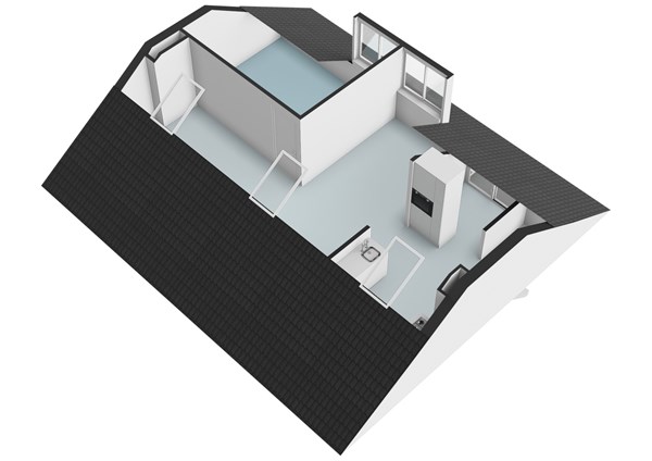 Floorplan - Ophelialaan 95B, 1431 HC Aalsmeer